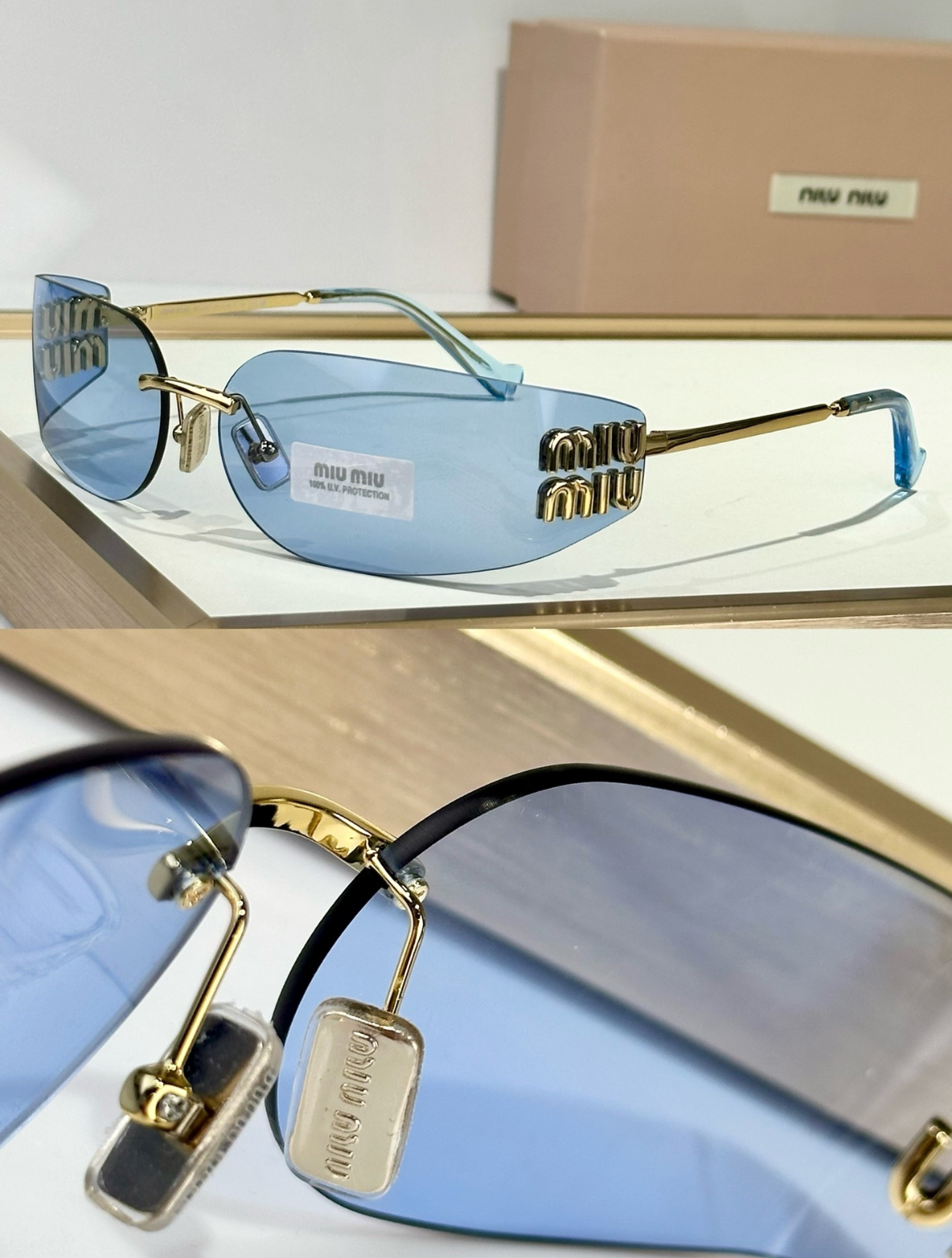 Miu miu azul
