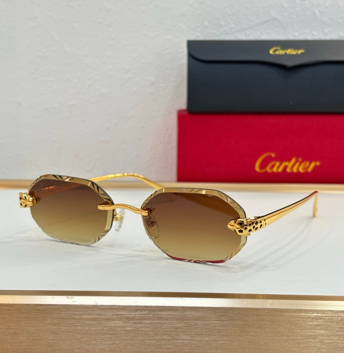Cartier brown Phanter collection