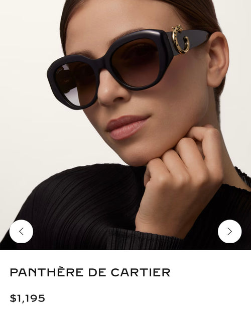 Cartier black Panthere