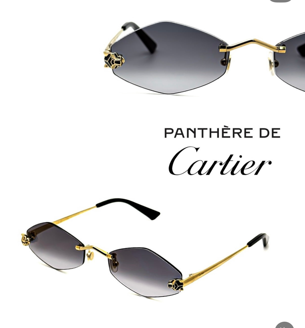 Cartier Panthere gold & black