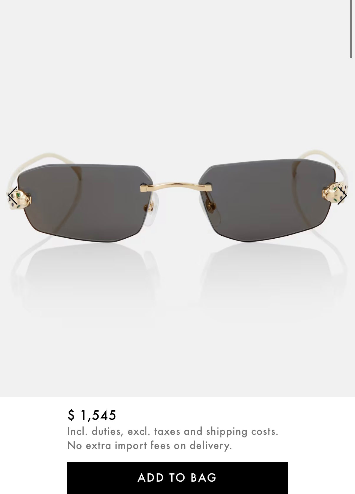 Cartier Panthere Collection